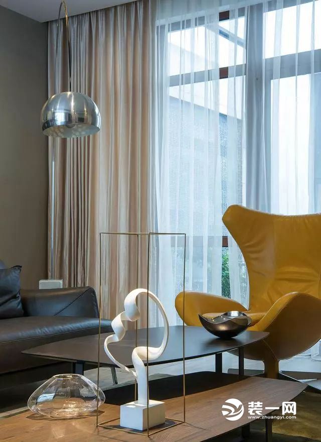 260平小联排三层别墅现代风设计 包头装修公司